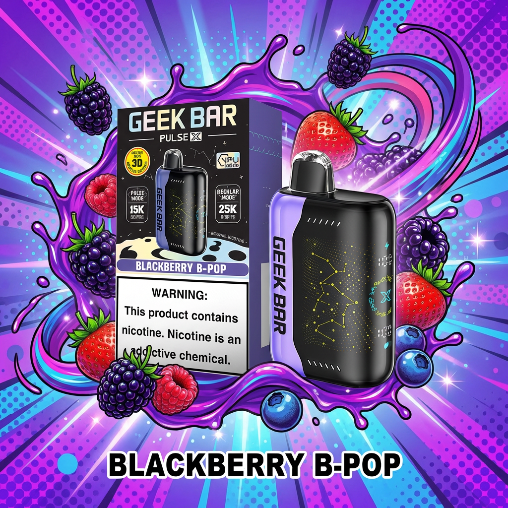 Geek Bar Pulse X Blackberry B-Pop