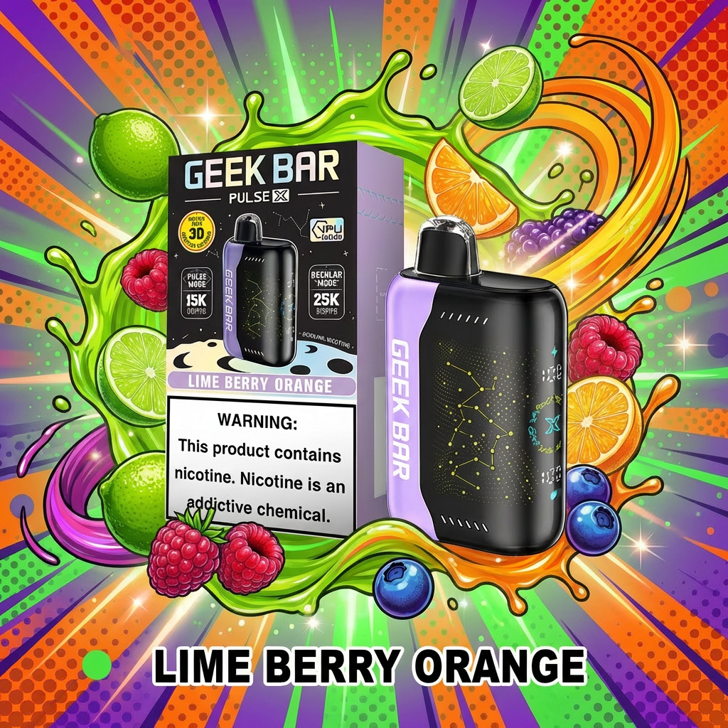 Geek Bar Pulse X Lime Berry Orange