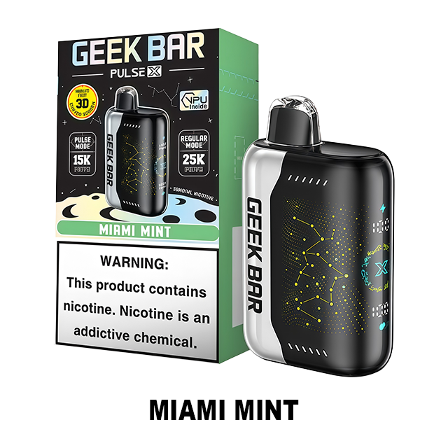 Geek Bar Pulse X Miami Mint