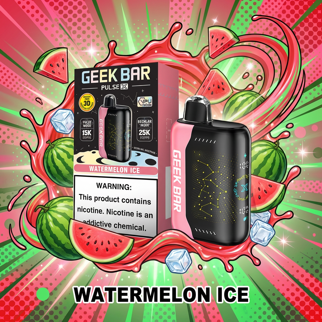 Geek Bar Pulse X Watermelon Ice Device